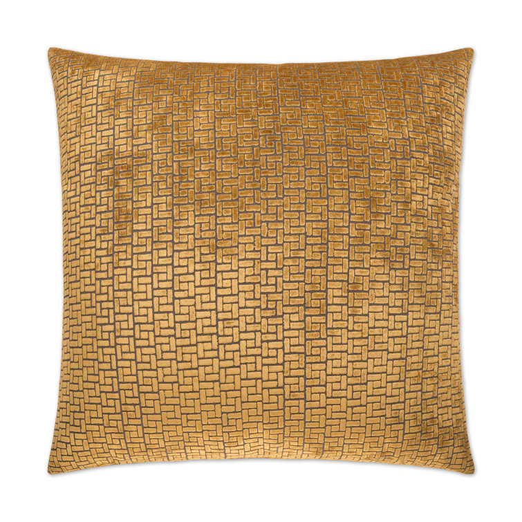 Wayfair gold best sale throw pillows